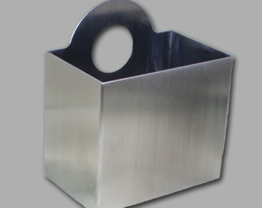 Satin stainless steel steam diffuser accessory for use in shower enclosures